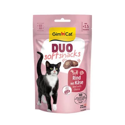 Duo Soft Shacks Sığır Etli ve Peynirli Kedi Ödül Maması 50 Gr