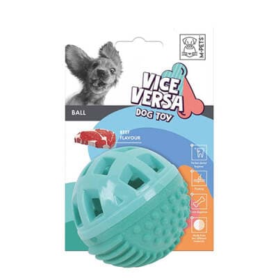 Vice Versa Et Aromalı Top Köpek Oyuncağı 8,38 Cm
